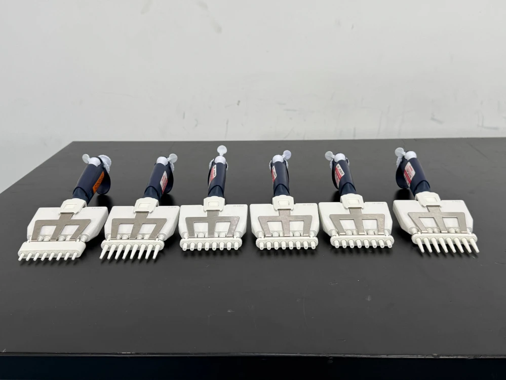 Gilson Pipetman Multichannel Pipettes - Quantity 6