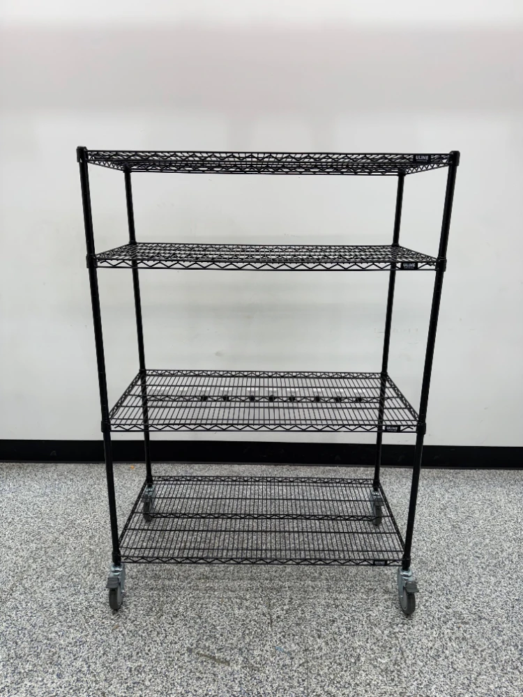 4' Portable Wire Shelving Unit