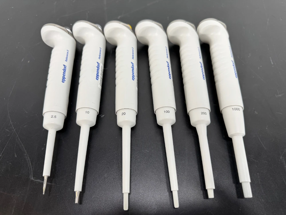Eppendorf Reference 2 Single Channel Pipettes - Quantity 6