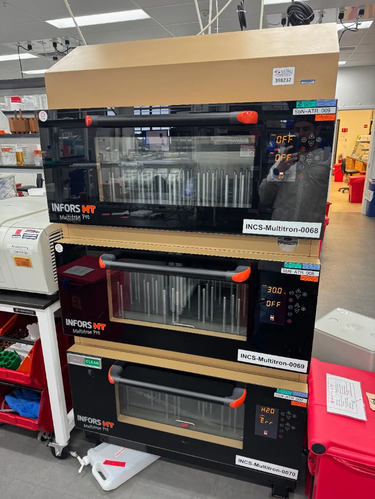 Infors HT Multitron Pro Triple Stack Incubator Shaker