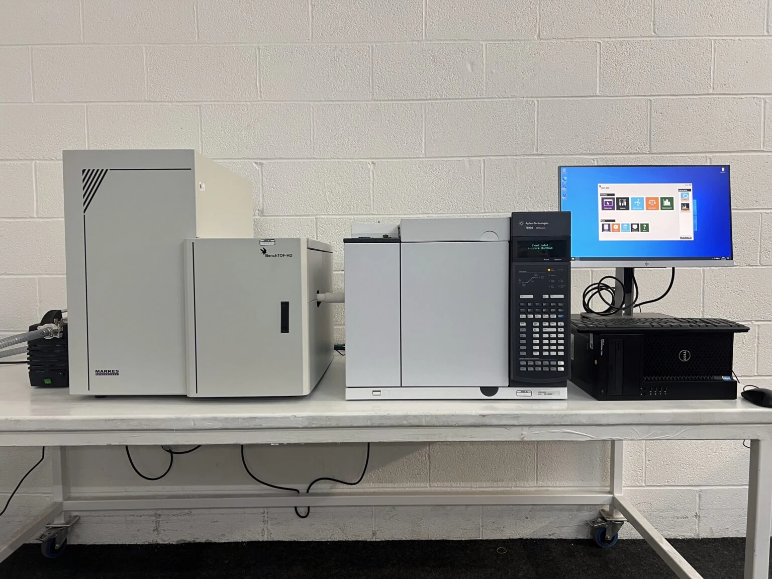 Agilent 7890B GC with Markes BenchTOF