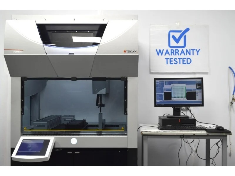 Tecan Fluent 480 Liquid Handler w/ Span-8 Air FCA