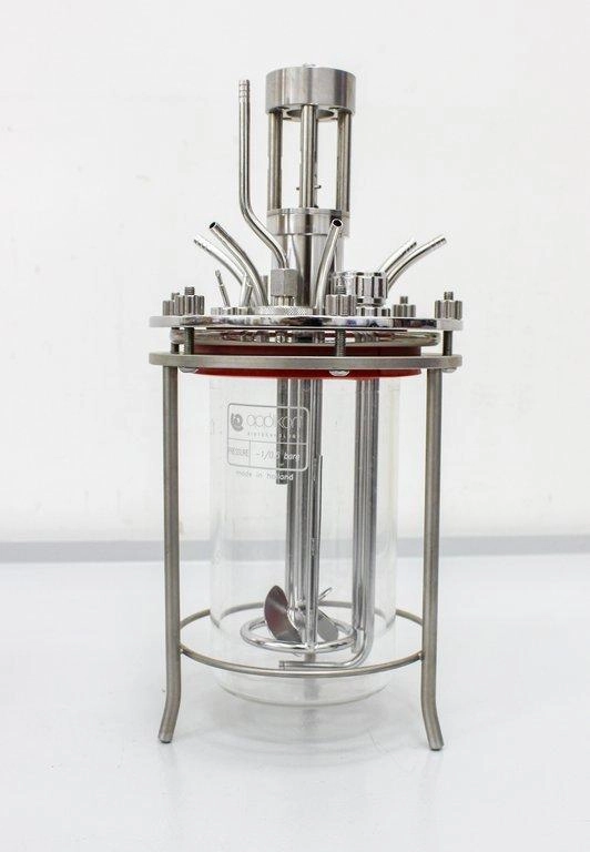 Applikon Biotechnology -1/0.5 barg Bioreactor Glass Vessel - 3377469