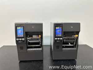Lot 125 Listing# 1061183 Lot Of 2 Zebra Technologies ZT411 Printer