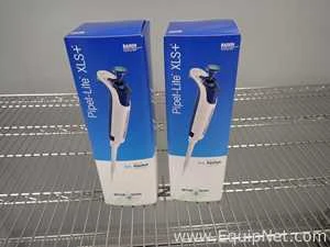 Lot 112 Listing# 968801 Lot of Two Unused Rainin Pipete-Lite XLS Pipettes