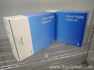 One Lot of Two Unused Rainin Pipette Starter Kits