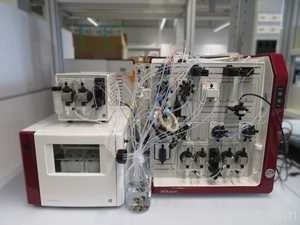GE Healthcare Akta Pure Chromatography System With Akta S9 Sample Pump And F9-C Fraction Collector