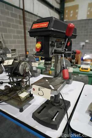Lot 5 Listing# 1058849 Lot No 5 - Craftsman 9 Inch Benchtop Drill Press