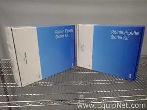 One Lot of Two Unused Rainin Pipette Starter Kits