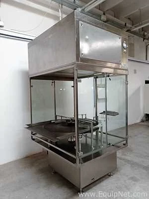 IMA Unknown Accumulator - Rotary Table with Laminar Flow Hood