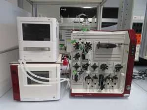 GE Healthcare Akta Pure Chromatography System With Spark 840 Autosampler And F9-C Fraction Collector