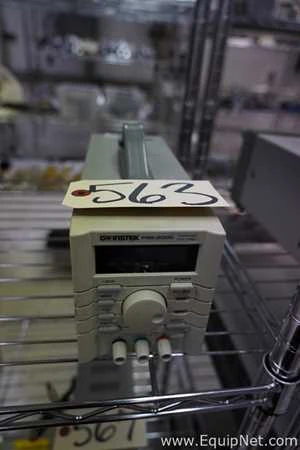 Lot 563 Listing# 1060971 Lot No 563 - GW Instek PSS-2005 Power Supply