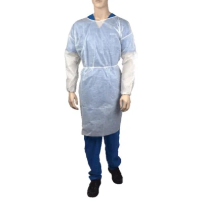 Dynarex Isolation Gown Poly - Coated Barrier, Universal, White, 10/5/cs 2145