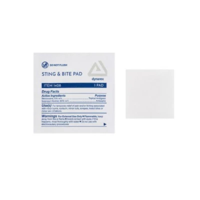 Dynarex Sting and Bite Pad, 3000/Cs 1408