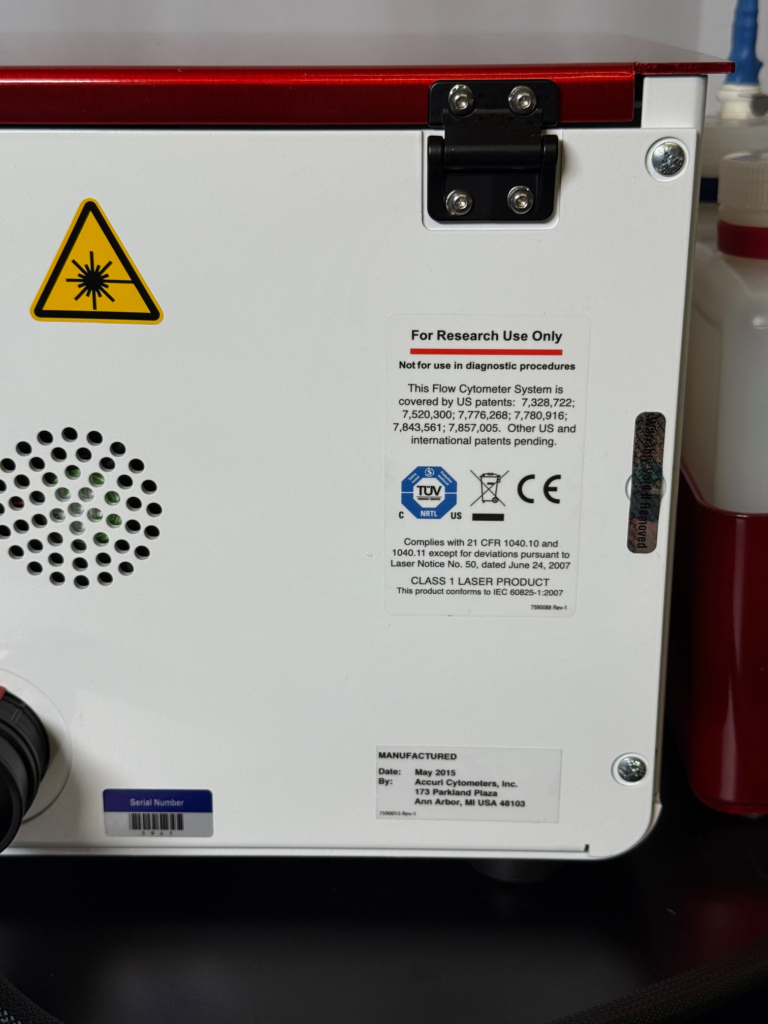 BD Accuri C6 Flow Cytometer system w/Extra Optical Filters + Auto ...