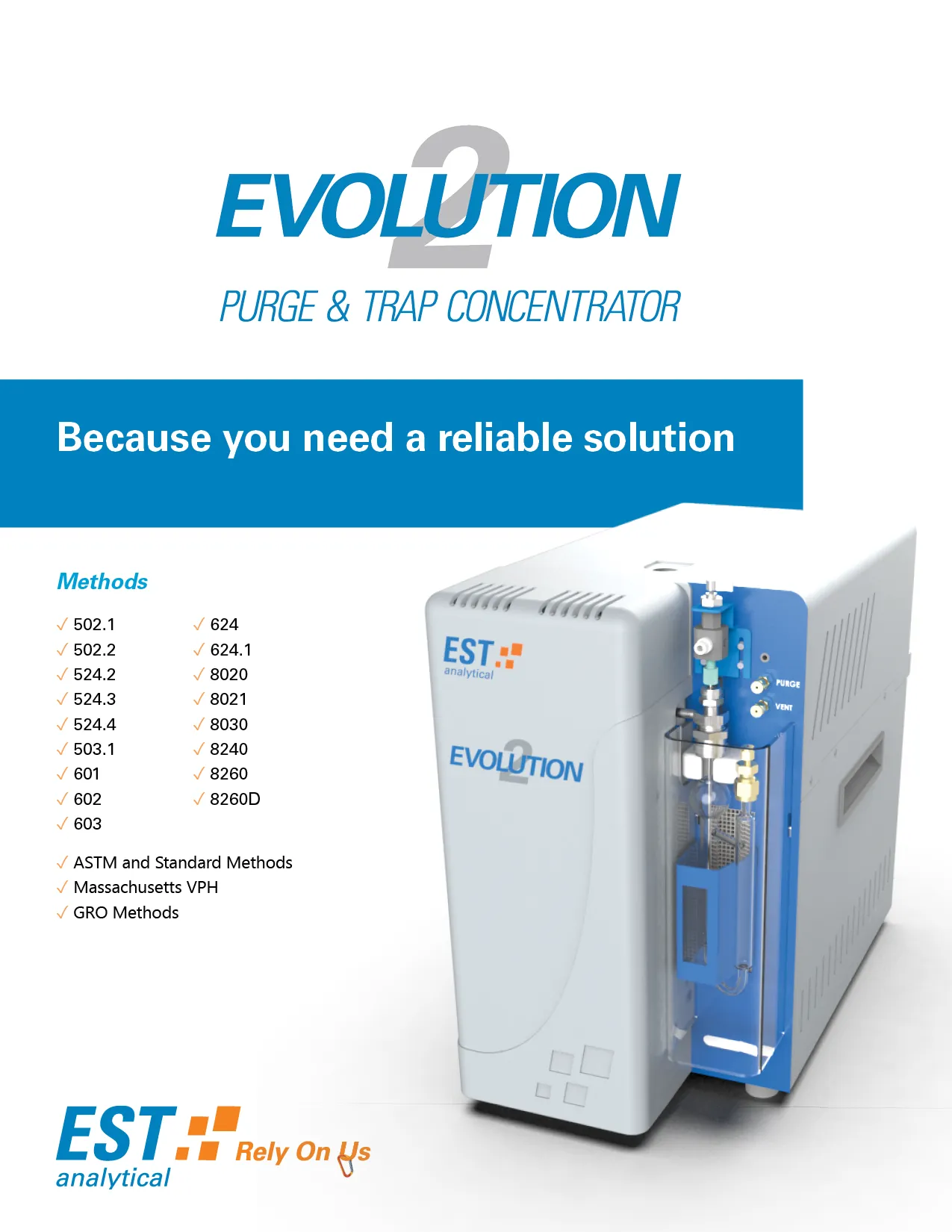 EST Analytical Centurion WIS Purge-&amp;-Trap System Bundle – Autosampler, Chiller &amp; Concentrator (EPA 624/8260)