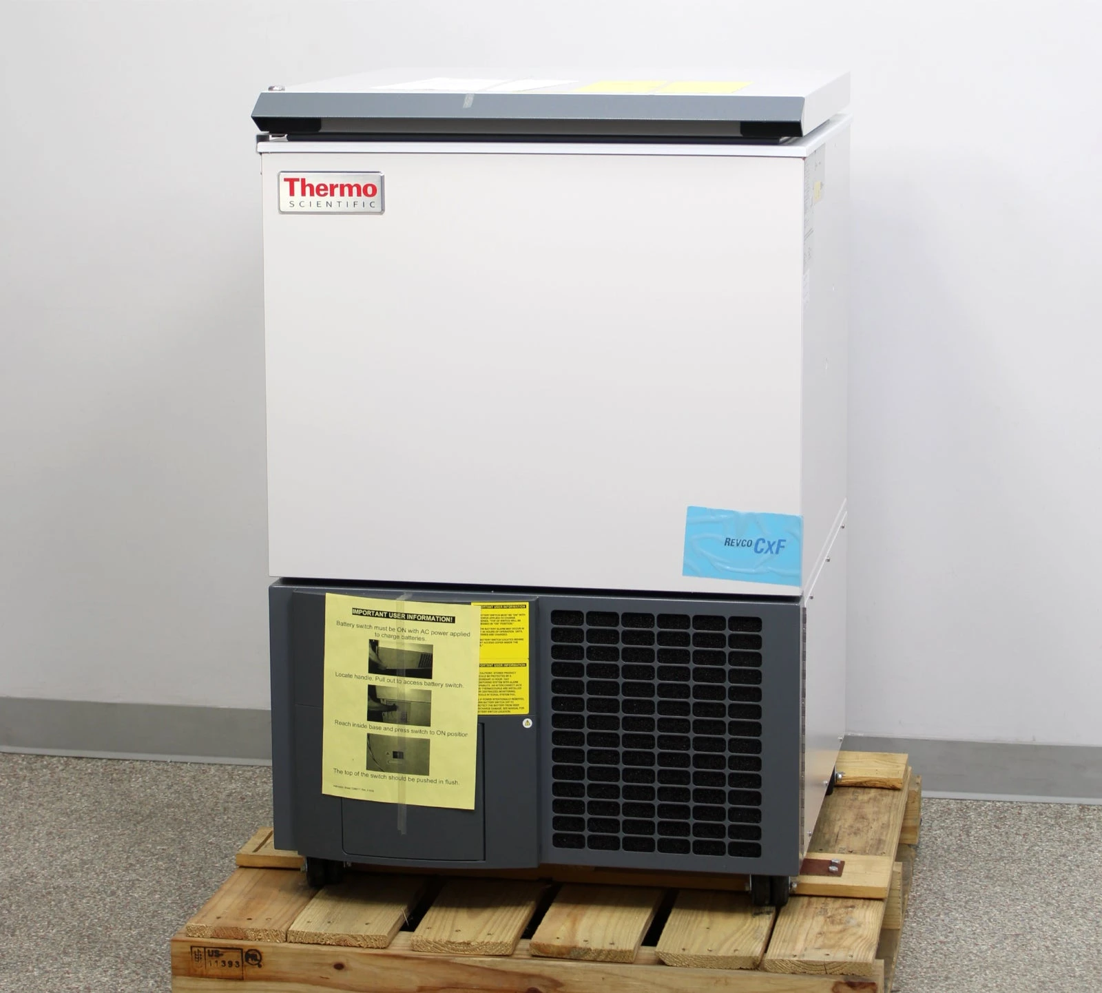Thermo Revco CxF ULT390-10-V Ultra-Low Temp. Chest Freezer 230V 50Hz