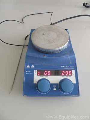 Lot 370 Listing# 878179 IKA RCT BASIC Safety Control Magnetic Hot Plate Stirrer