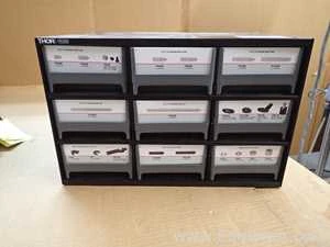 Small Cabinet with Thorlabs Optical Components - Many Unused