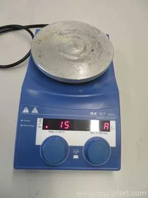 Lot 374 Listing# 878348 IKA RCT BASIC Safety Control Magnetic Hot Plate Stirrer