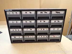 Small Cabinet with Thorlabs Optical Components - Many Unused