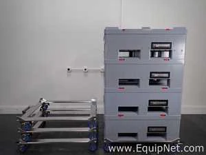 Lot of 4 Meissner FSB1000TD FlexStation Single Use Bag Holders