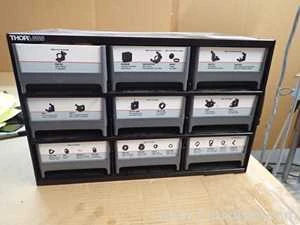 Small Cabinet with Thorlabs Optical Components - Many Unused