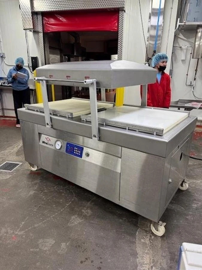Ultra Source Ultravac 880 vacuum packager &amp; Henkelman DT 100 diptank
