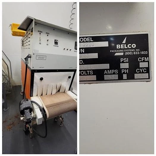 Belco model ST 2210 shrink tunnel