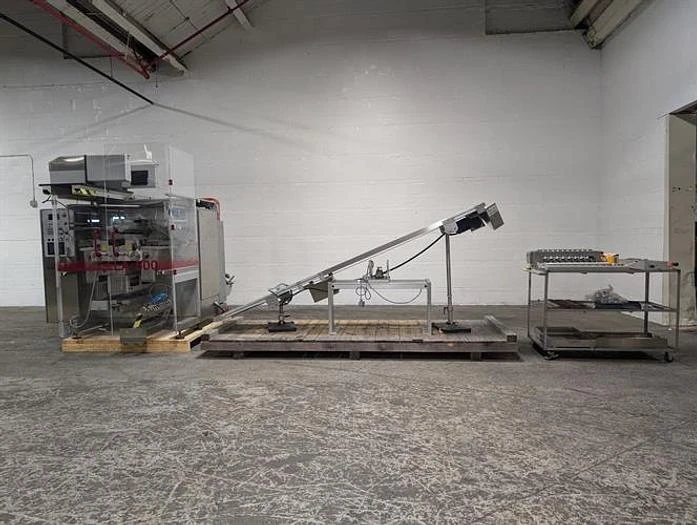 Klockner model LA-500 vertical strip packager