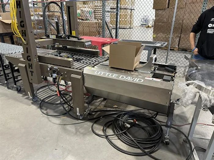 Signode Little David case erector &amp; Magnum case taper