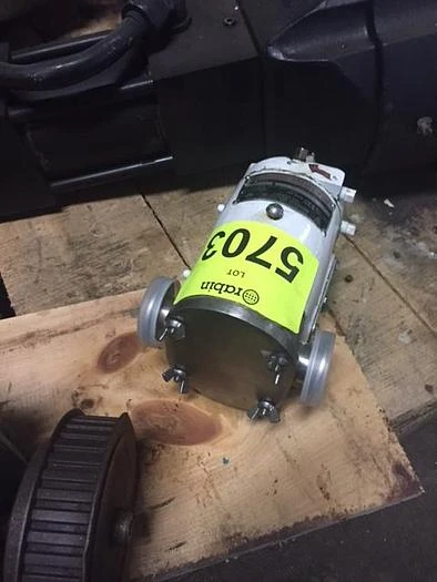 Tri-Clover stainless steel positive displacement pump