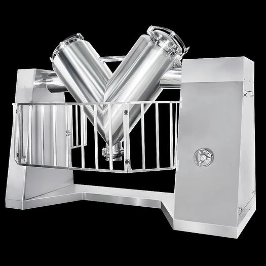 New NEC 20 cu. ft. 316L Stainless Steel V Blenders with inensifier bar