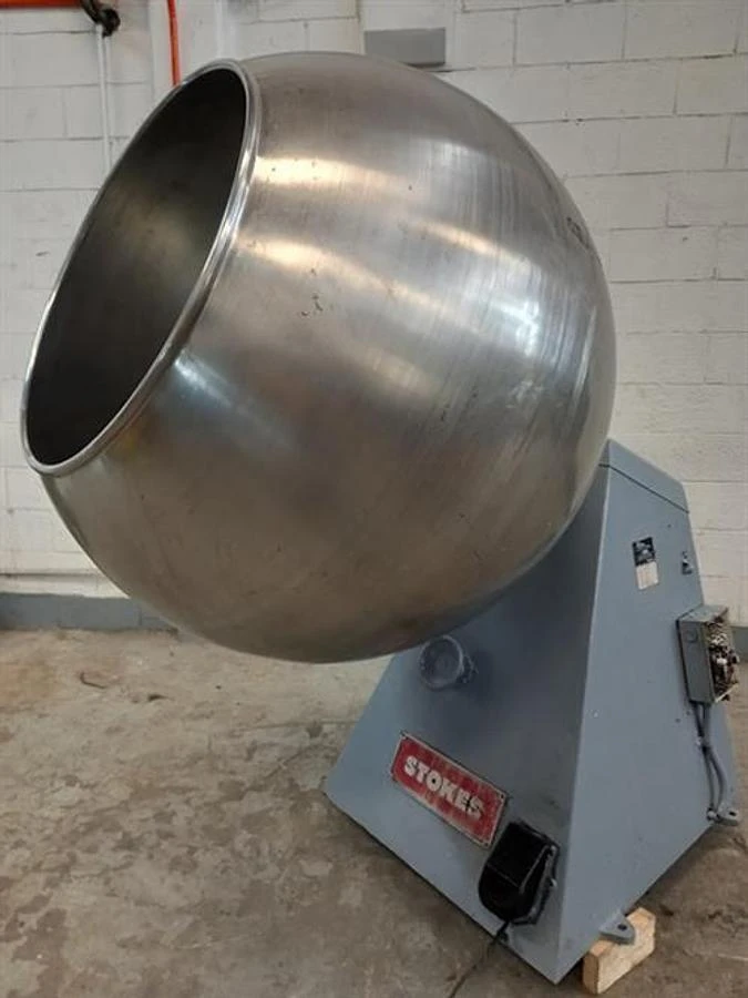 Stokes model 900-18 42" dia. stainless steel coating pan