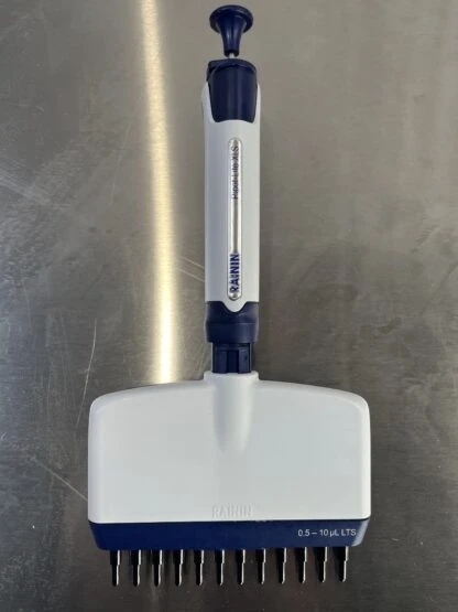 Rainin 12 Channel 0.5-10uL Pipette Pipet-Lite XLS L-10