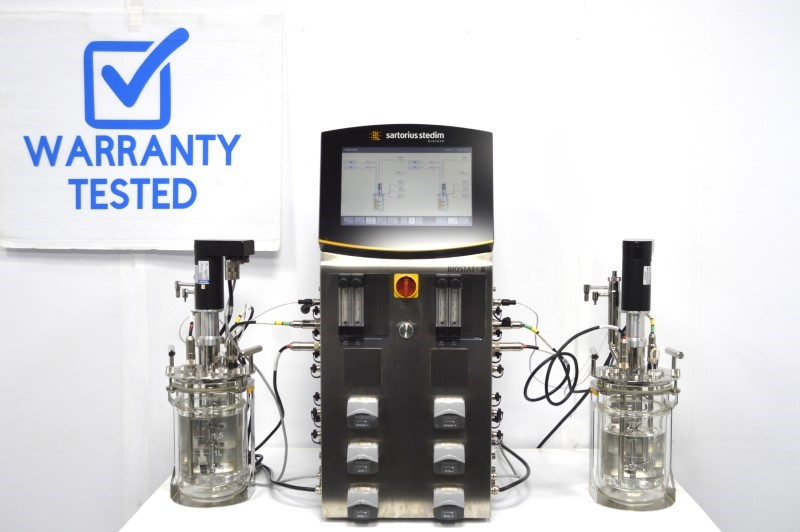 Sartorius Stedim Biostat B (B2) Dual Control Bioreactor for Microbial Cultures