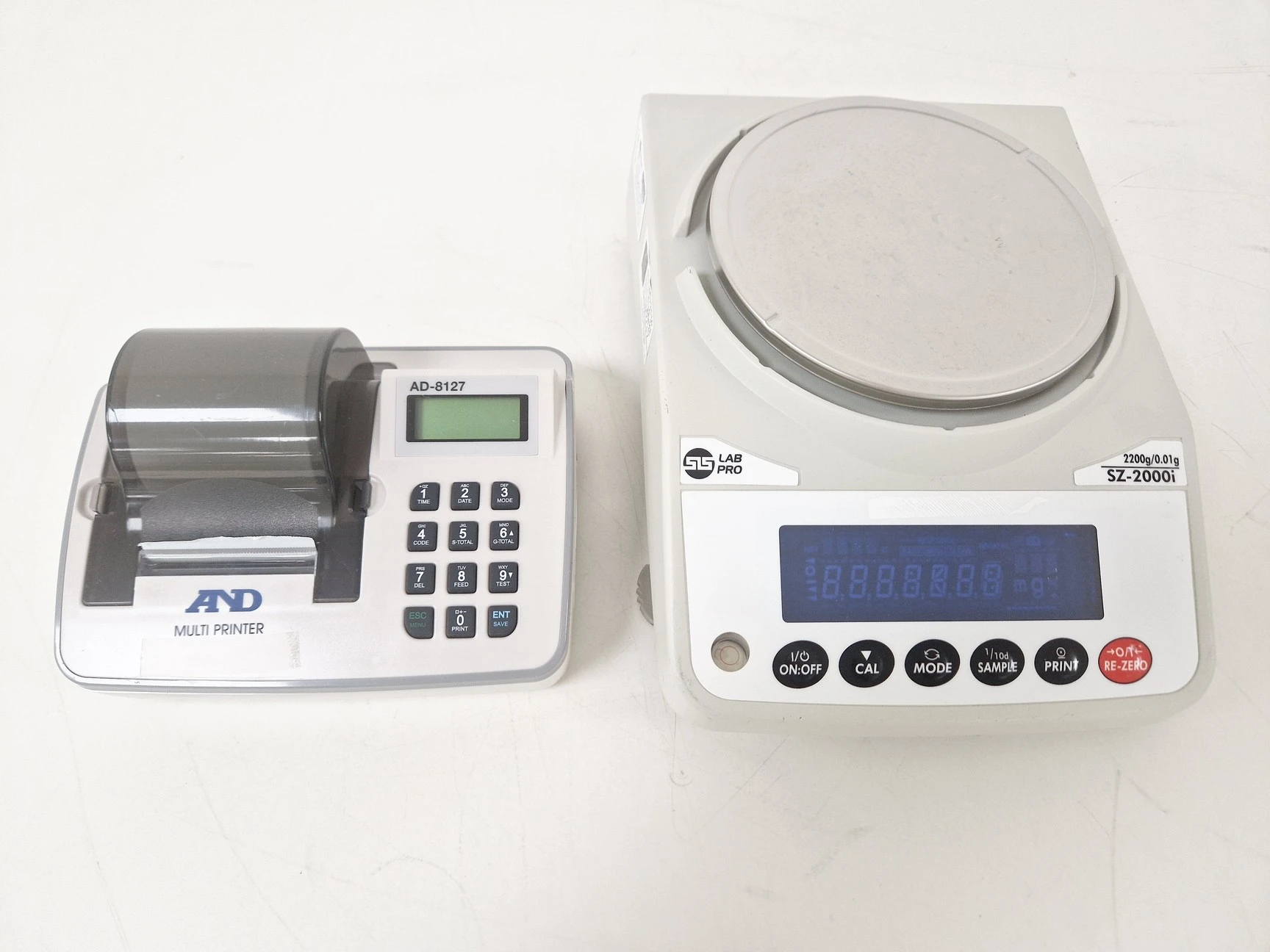 SIS Lab Pro SZ-2000i Balance Scales With AnD Multi-Printer Lab