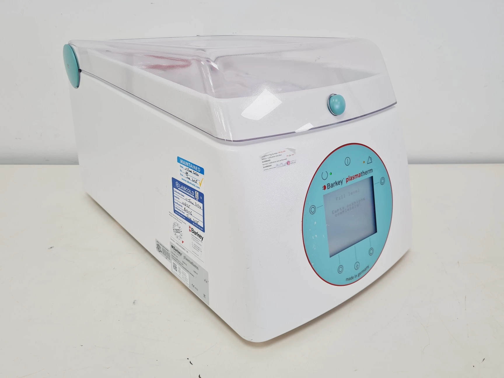 Barkey Plasmatherm Blood &amp; Plasma Bag Heating System Lab
