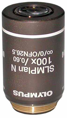 Olympus SLMPLAN N 100X Super Long Working Distance Objective