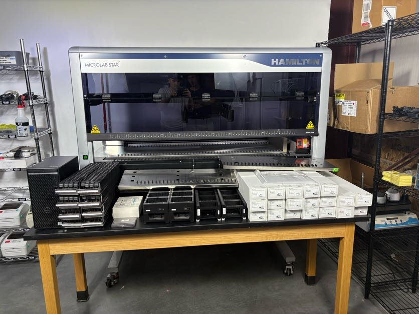 Hamilton Microlab Star Liquid Handler 8 Channel Autoload