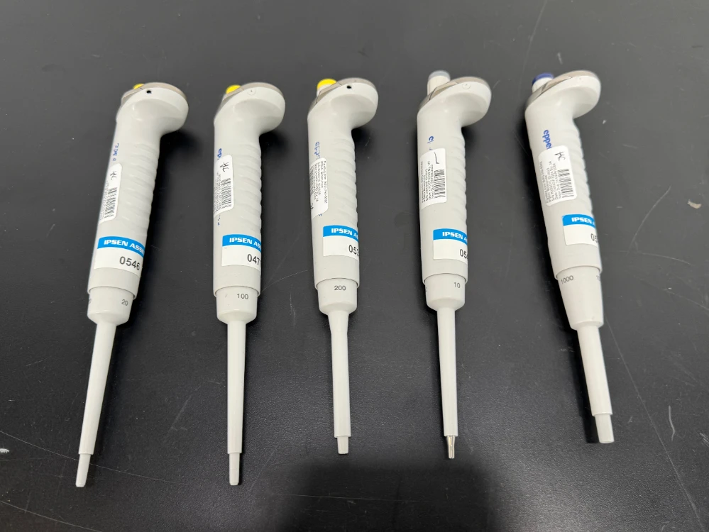Eppendorf Reference 2 Single Channel Pipettes - Quantity 5