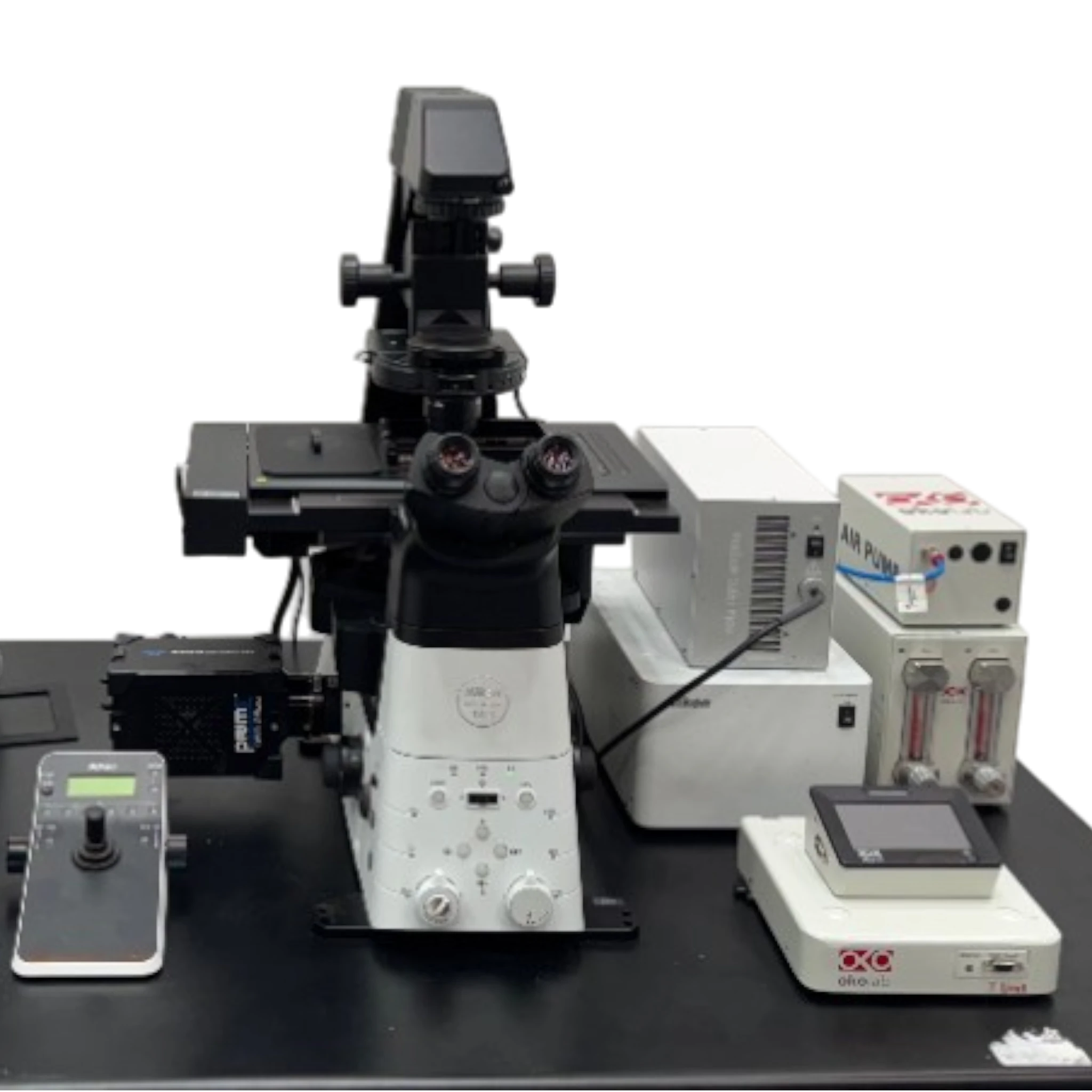 Nikon Eclipse TI2-E Inverted Phase Contrast Fluorescence Motorized w/ Optional Perfect Focus Microscope.