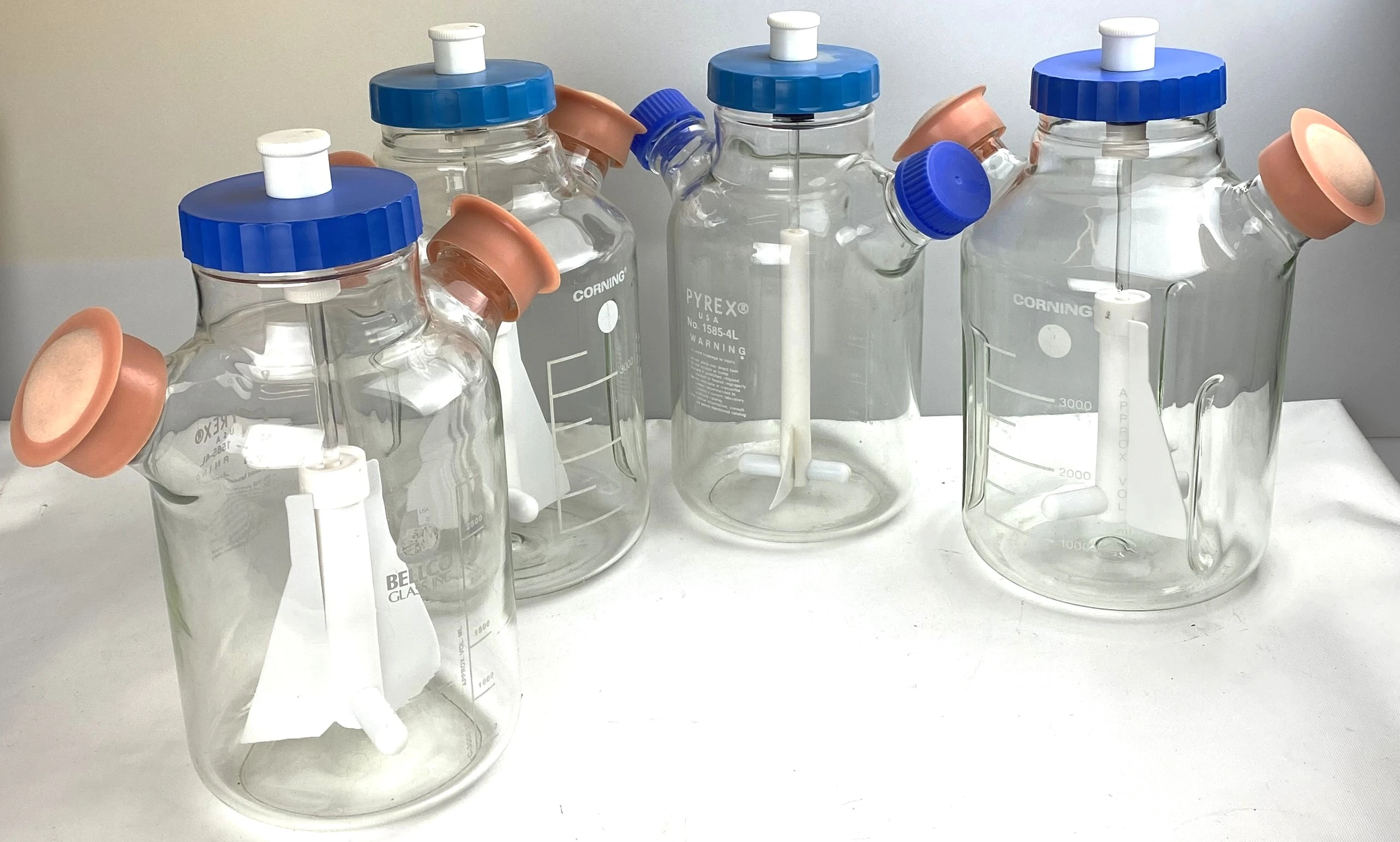 Corning (Bellco) ProCulture 4502-3L Double Sidearm Spinner Flask (3000mL)