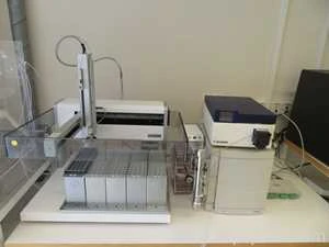 Gilson GX-271 Liquid Handler with Gilson 322 HPLC Pump and 159 UV-VIS Detector