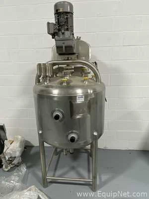 Feldmeier 75 Gallon Stainless Steel Jacketed Mixing Tank