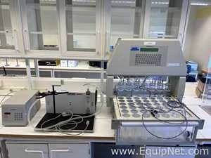 Vankel Bio-Dis Dissolution System with VK750D Heater Circulator and Erweka DIP3 Inhalation Device