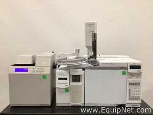 Lot 439 Listing# 1058469 Agilent 6890N Network Gas Chromatograph with 5975B VL MSD and G1888 Network Headspace Autosampler