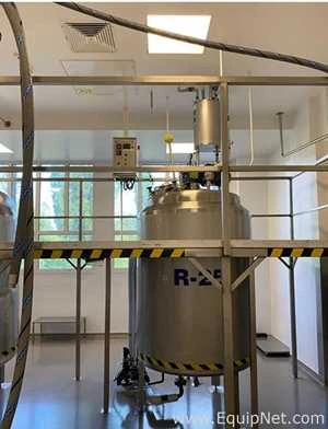 Stainless Steel Jacketed Tank R-25