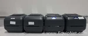 Lot 422 Listing# 1065950 Lot of 4 Zebra Technologies GX430T Label Printers