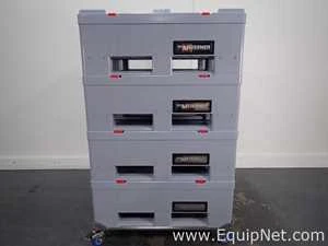 Lot of 4 Meissner FSB1000TD FlexStation Single Use Bag Holders